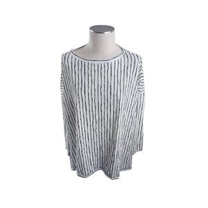 M x MATTH ILDUR M/ L striped knit top